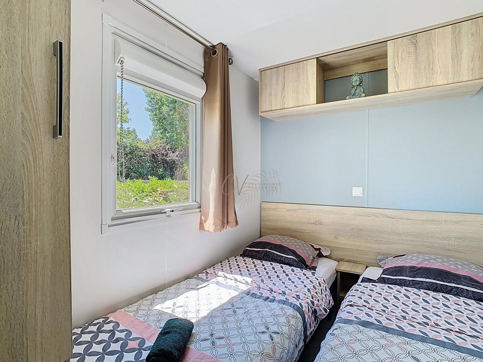 Mobil-Home Ja 68 A Vias - La Carabasse - Camping Siblu Avec Piscine Exterior foto