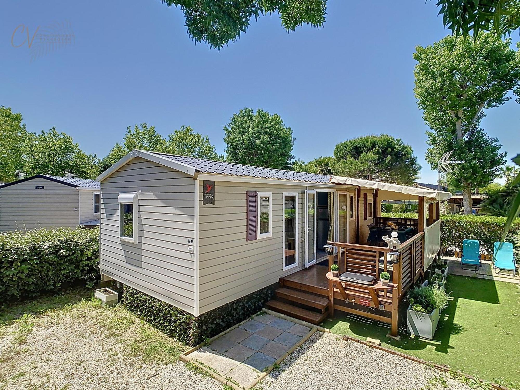 Mobil-Home Ja 68 A Vias - La Carabasse - Camping Siblu Avec Piscine Exterior foto